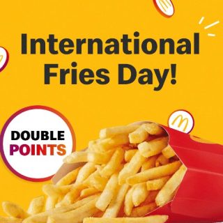 DEAL: McDonald's - Double Points on Fries Purchase via App (13 July 2024) 5