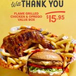 DEAL: Oporto $15.95 Flame Grilled Chicken & Oprego Value Box