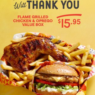 DEAL: Oporto $15.95 Flame Grilled Chicken & Oprego Value Box 3