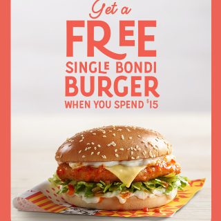 DEAL: Oporto - Free Single Bondi Burger with $15 Spend via Flame Rewards (until 22 July 2024) 1