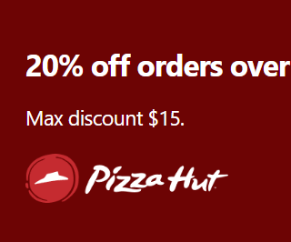 DEAL: Pizza Hut - 20% off Orders $30+ on Fridays via DoorDash (until 8 September 2024) 4