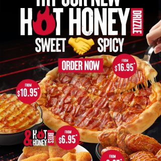 NEWS: Pizza Hut Hot Honey Range with Hot Honey Drizzle & Hot Honey Bites 1