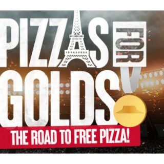 Pizza Hut Pizzas for Golds - 500 Free Pizzas for Every Gold Australia Wins + 1,000 Free for Olympic Ceremonies 10