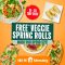 DEAL: Roll'd - Free Veggie Spring Rolls with $25 Spend via Menulog (until 28 July 2024) 9