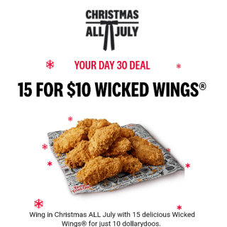 DEAL: KFC - 15 Wicked Wings for $10 via App (30 July 2024) 5