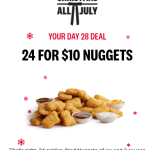 DEAL: KFC – 24 Nuggets for $10 via App (28 July 2024)