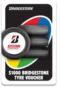 $1,000 Bridgestone Tyre Voucher - Hungry Jack’s UNO 2024 6