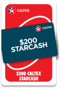 $200 Caltex StarCash - Hungry Jack’s UNO 2024 6