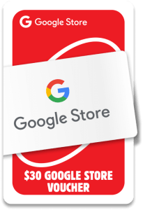 $30 Google Store Voucher - Hungry Jack’s UNO 2024 6