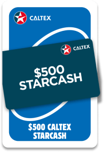 $500 Caltex StarCash - Hungry Jack’s UNO 2024 6