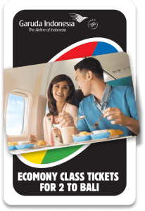 Free Flight for Two to Bali - Hungry Jack’s UNO 2024 6