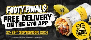 DEAL: Guzman Y Gomez - Free Delivery with $25 Spend & No Service Fees via App (until 29 September 2024) 1