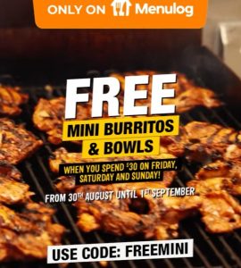 DEAL: Guzman Y Gomez – Free Mini Burrito & Bowl with $30 Spend via Menulog (until 1 September 2024) 5