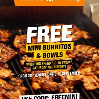 DEAL: Guzman Y Gomez – Free Mini Burrito & Bowl with $30 Spend via Menulog (until 1 September 2024) 10