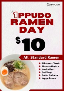 DEAL: Ippudo - $10 Ramen on First Day or First Wednesday of Every Month 3