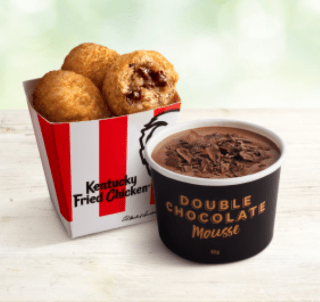 DEAL: KFC - $5.95 Fried Cookie Dough & Mousse (App Secret Menu) 1