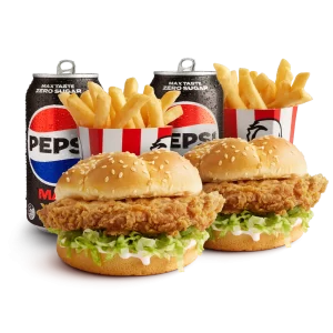 DEAL: KFC - $15 Value Burger Feast via App (11 July 2024) 15