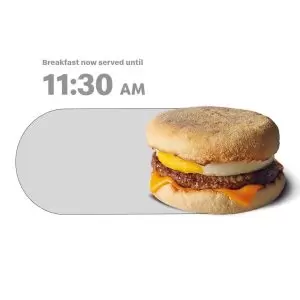 NEWS: McDonald's Extends Breakfast Hours to 11:30am 1