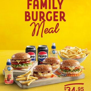 DEAL: Oporto - $34.95 Family Burger Meal via Online or App 4