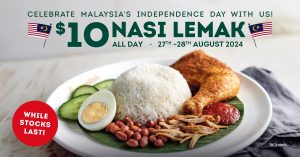 DEAL: PappaRich - $10 Nasi Lemak (27-28 August 2024) 2