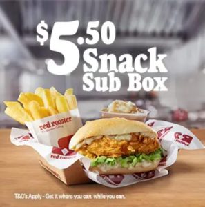 DEAL: Red Rooster - $5 Single Burger via DoorDash (5 September 2024) 1