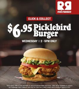 DEAL: Red Rooster - $10 Burger Box via Delivery (until 31 May 2024) 6