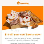 DEAL: Menulog – $10 Voucher for Next Order with $20 Spend at Bakery Store (until 22 September 2024)