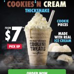 NEWS: Domino’s Cookies & Cream Thickshake