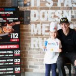 NEWS: Domino’s Pizza School – 45 Minute Pizza Making Class with My Domino’s Box Included + Free Apron & Hat for Kids for $10