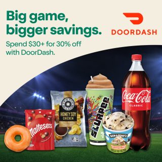 DEAL: 7-Eleven - 30% off Orders $30+ via DoorDash (until 6 October 2024) 9