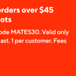 DEAL: DoorDash – 30% off with $45 Spend at Selected Local Restaurants (2 October 2024)