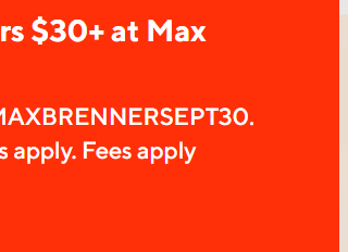 DEAL: Max Brenner - 30% off Orders Over $30 via DoorDash (until 30 September 2024) 7