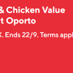 DEAL: Oporto – $15.95 Oprego & Chicken Value Box via DoorDash (until 22 September 2024)