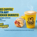 DEAL: Guzman Y Gomez – Free Medium Coffee with Any Brekkie Burrito via App or Web (1 October 2024)