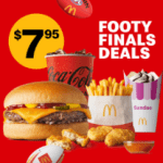 DEAL: McDonald’s – $7.95 Small Cheeseburger Meal, 3 McNuggets & Regular Sundae via mymacca’s App (23 September 2024)