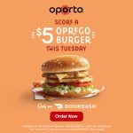 DEAL: Oporto – $5 Oprego Burger via DoorDash (3 September 2024)