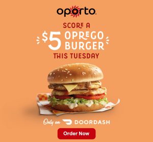 DEAL: Oporto - $5 Double Oprego Burger via DoorDash (10 September 2024) 18