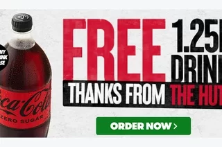 DEAL: Pizza Hut - 2 for 1 1.25L Drinks Including Bundles 2