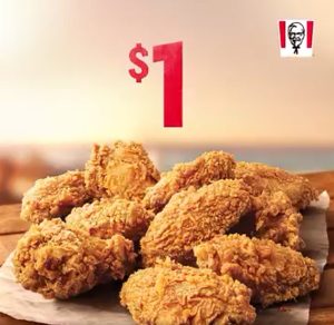 DEAL: KFC $2.95 Hot & Crispy Wrap 4