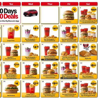 McDonald's - 30 Days 30 Deals 2024 - All the Deals in November 10