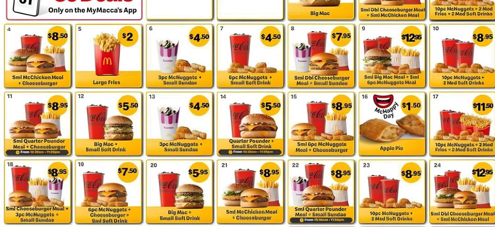 McDonald's - 30 Days 30 Deals 2024 - All the Deals in November 1