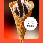 DEAL: Baskin Robbins – Buy One Get One Ghost Pepper Chocolate 1 Scoop Waffle Cone for Club 31 Members