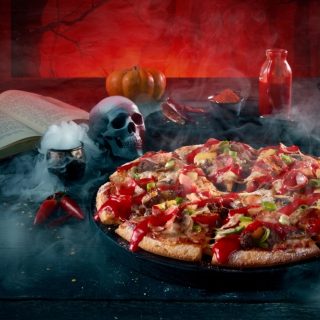 Domino's Introduces Spicy Blood Sauce to Wings & Pizza for Halloween 1