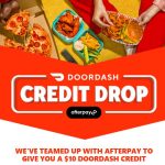 DEAL: DoorDash – $10 Credit with $30 Spend via Afterpay (until 9 October 2024)