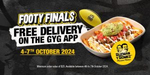 DEAL: Guzman Y Gomez - Free Delivery with $25 Spend & No Service Fees via App (until 7 October 2024) 1