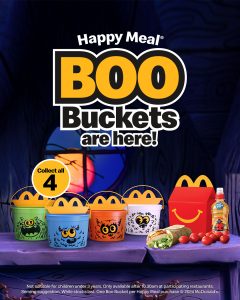 NEWS: McDonald's Launch Boo Buckets with Happy Meals in Australia (until 30 October 2024) 1