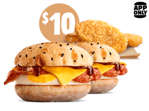 DEAL: Hungry Jack's - $3 Ham & Cheese Toastie + Hash Brown via App (until 4 November 2024) 13