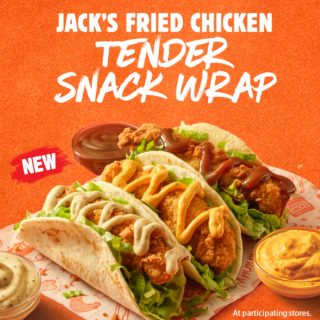 NEWS: Hungry Jack's Jack's Fried Chicken Tender Snack Wrap 7