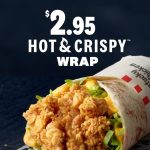 DEAL: KFC $2.95 Hot & Crispy Wrap (Selected Stores)