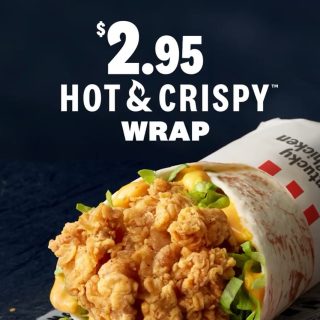 DEAL: KFC $2.95 Hot & Crispy Wrap (Selected Stores) 4